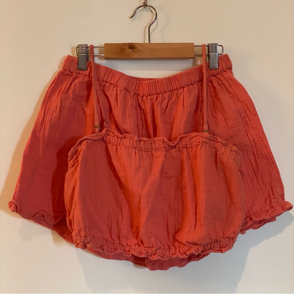 Billabong 100% Cotton Two-Piece Short Set